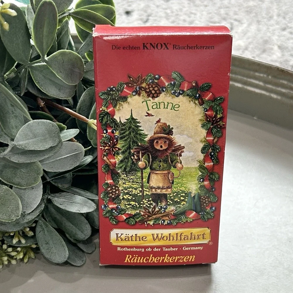 Käthe Wohlfarhrt Vintage German‎ Pine Scented Cones